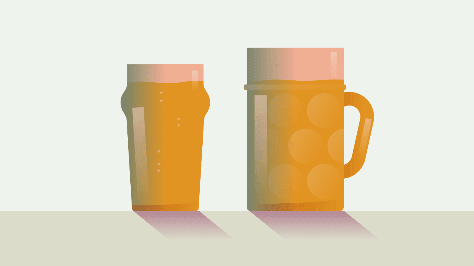 How do you measure the alcohol in your drink? The idea of a "standard" drink can be helpful.